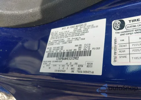 2014 Ford Mustang V6 z USA, uszkodzony, nr VIN 1ZVBP8AM4E5312902